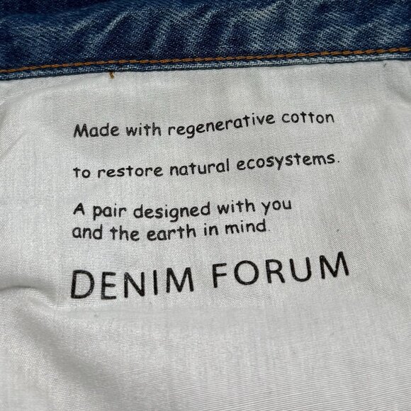 NWT Aritzia Denim Forum The '90s Halle Jean Skirt - Picture 11 of 13